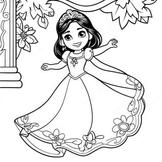 Elena D'avalor Pages À Colorier