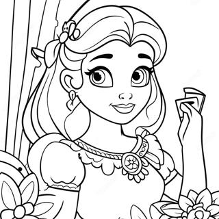 Page De Coloriage Elena Davalor 72827-16486