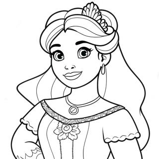 Page De Coloriage Elena Davalor 72827-16488