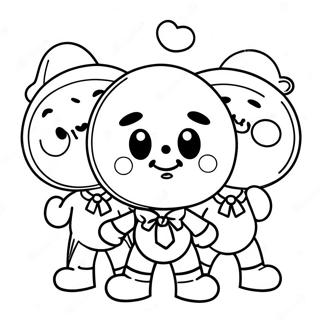 Page De Coloriage Damis Personnages De Billes 72959 16593