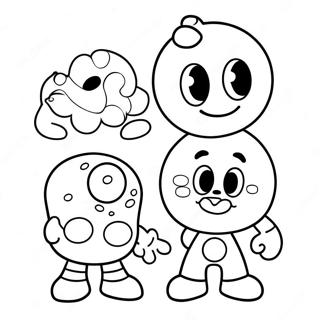 Page De Coloriage Damis Personnages De Billes 72959 16595