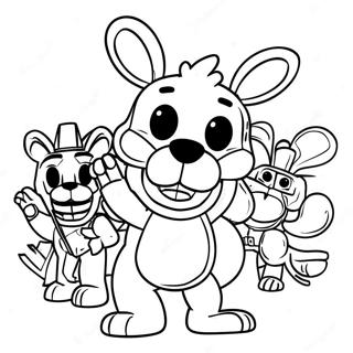 Fnaf Security Breach Pages À Colorier