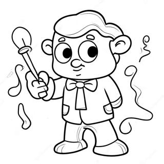 Page De Coloriage De Personnage Sarcastique Spirituel 73088 16699