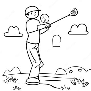 Page De Coloriage De Golf 73161-16746