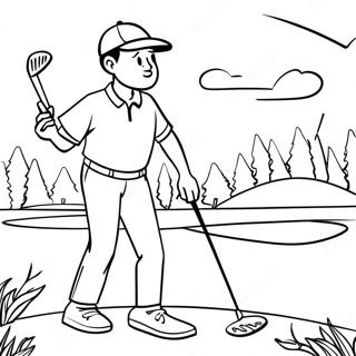 Page De Coloriage De Golf 73161-16747