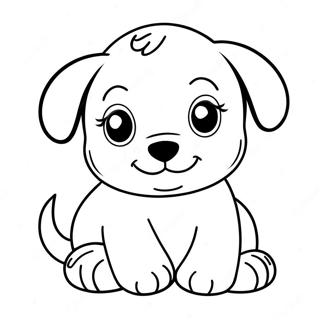 Page De Coloriage De Chiot Realiste 73520-17026