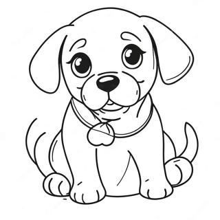 Page De Coloriage De Chiot Realiste 73520-17028