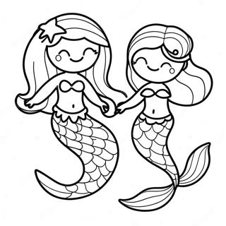 Page De Coloriage De Sirenes Mysterieuses 73601-17104