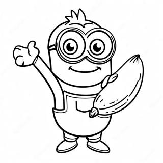 Minion Pages À Colorier