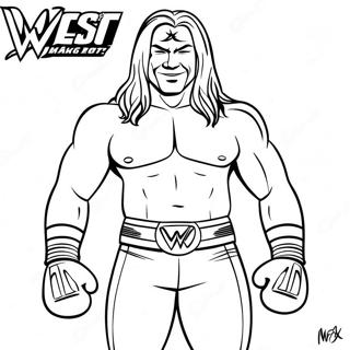 Page De Coloriage Relie Les Points Wwe 73803-17246