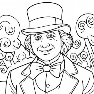 Page De Coloriage Willy Wonka 73880-17308