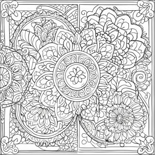 Page De Coloriage Motifs Islamiques Pages À Colorier