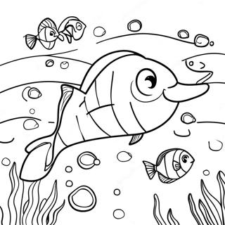 Page De Coloriage De Natation 74060-17446