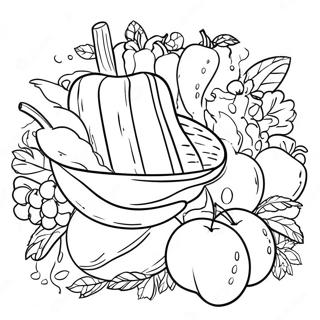 Page De Coloriage Alimentation Saine 74419-17729