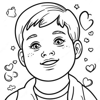 Page De Coloriage De Sensibilisation A Lautisme 74494-17787