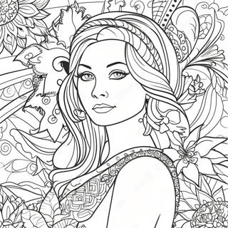 Page De Coloriage Pour Femmes 74545-17828