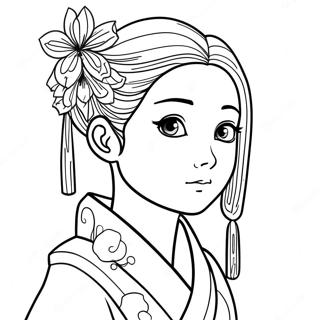 Nezuko Pages À Colorier