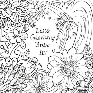 Page De Coloriage Versets Bibliques Inspirants 74675-17930