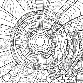 Page De Coloriage Illusion Doptique 74725-17968