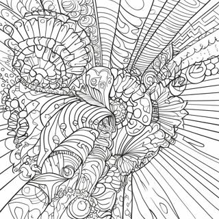 Page De Coloriage Illusion Doptique Deroutante 74726-17969