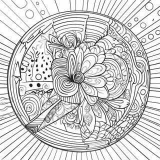 Page De Coloriage Illusion Doptique 3d 74727 17976