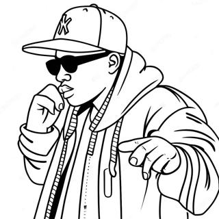 Page De Coloriage Hip Hop 74776-18007