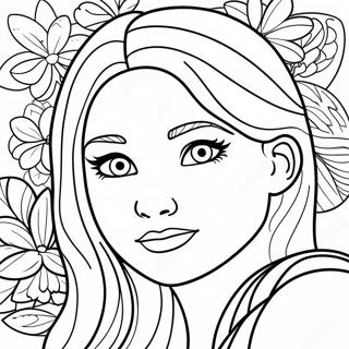 Page De Coloriage De Jolie Fille 75085-18246