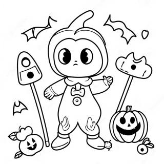 Page De Coloriage Trick Or Treat 75240-18367