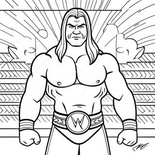 Page De Coloriage Wwe 75367-18466