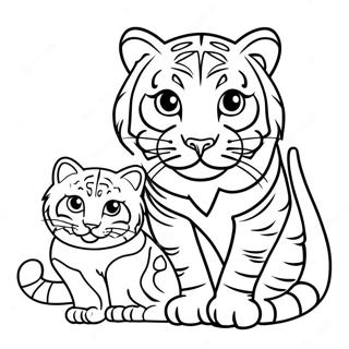 Bengals Pages À Colorier