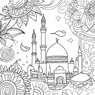 Page De Coloriage De La Celebration De Leid 75522-18587