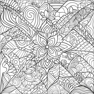 Page A Colorier Des Motifs De Quilt Geometriques 75601 18653