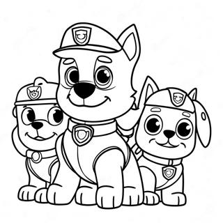 Page De Coloriage De Paw Patrol Halloween 75729-18746