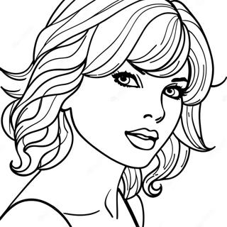 Page De Coloriage Reputation De Taylor Swift 75909-18888