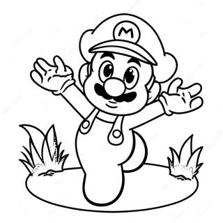 Super Mario Odyssey Pages À Colorier