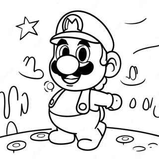 Page De Coloriage De Super Mario Odyssey 75986-18947