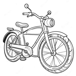 Vélo Pages À Colorier