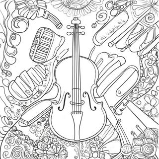 Instrument Pages À Colorier