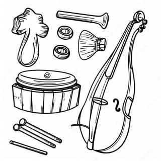 Page De Coloriage Dinstrument 76344-19228