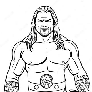 Page De Coloriage Wwe 76446-19306