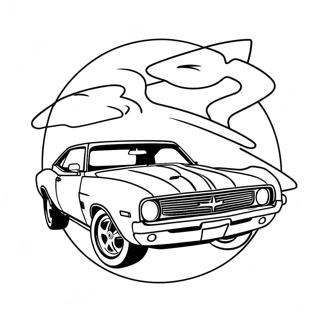 Page De Coloriage Voiture De Muscle 76523-19368