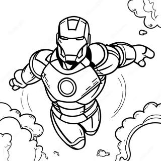 Iron Man Pages À Colorier