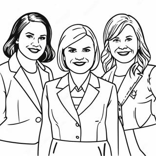 Page De Coloriage Des Femmes Leaders Inspirantes 76703-19509