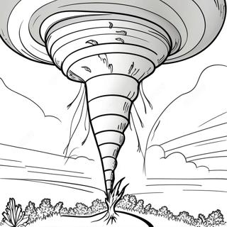 Page De Coloriage Tornade 76905-19667