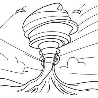 Page De Coloriage Tornade Tourbillonnante 76906-19670