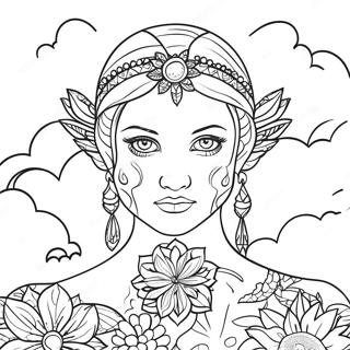 Page De Coloriage Inspirante Sur La Recuperation De Laddiction 77034-19750