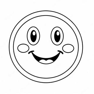 Page De Coloriage Demoticons Sourire Heureux 77215 19896