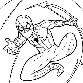 Page De Coloriage Spiderman 2099 77395-20027