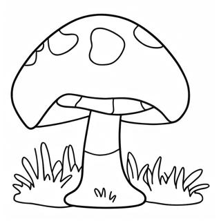 Champignon Pages À Colorier