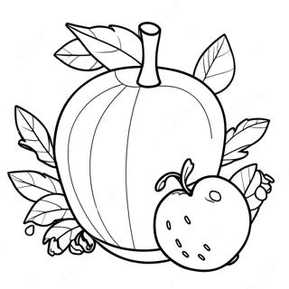 Page De Coloriage De Rosh Hashanah 77652-20228